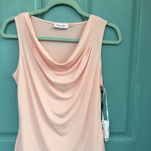NWT Calvin Klein Blush top